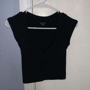 URBAN OUTFITTERS Out From Under Knockout Seamless Lace-Up Top